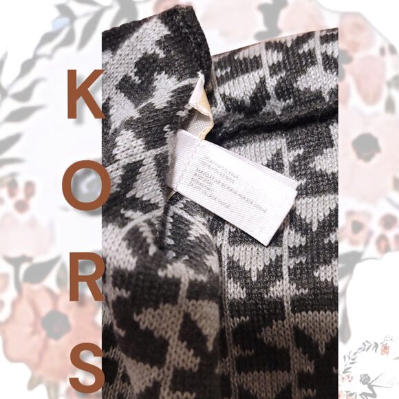 Michael kors Derby Gray and Coal Gray infinity Scarf. Excellent presentation! - Picture 5 of 7